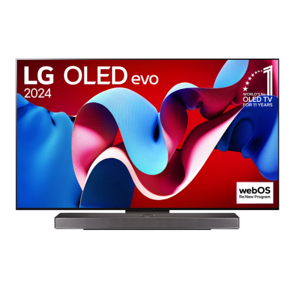 LG OLED65C4PCA 65吋 4K OLED智能電視 - α9 AI Gen7處理器 144Hz刷新率